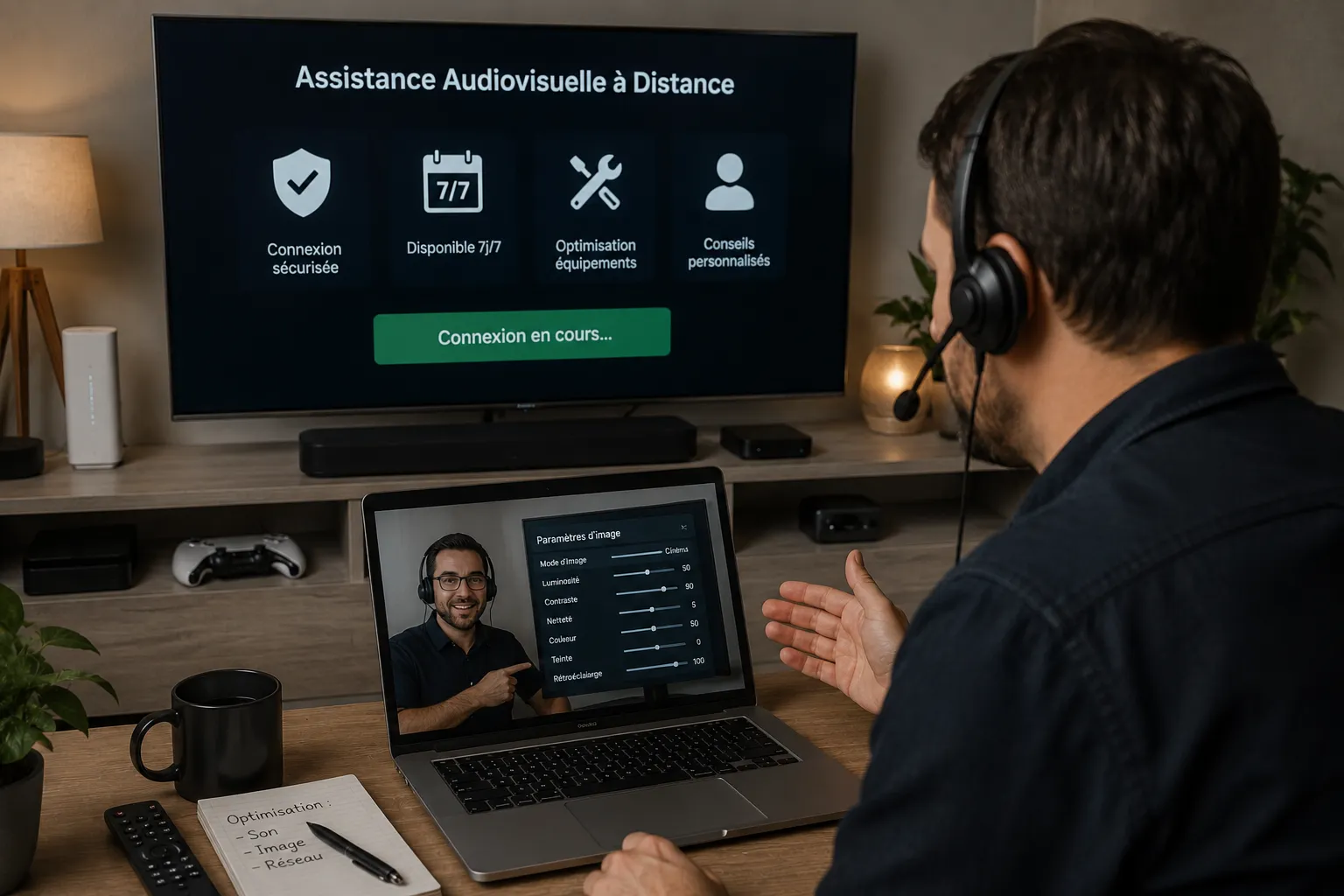 Assistance audiovisuelle
